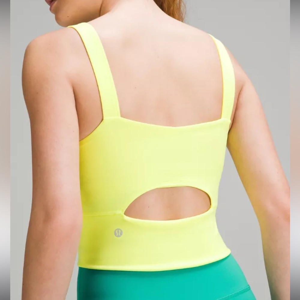 Lululemon wunder train straight strap tank
